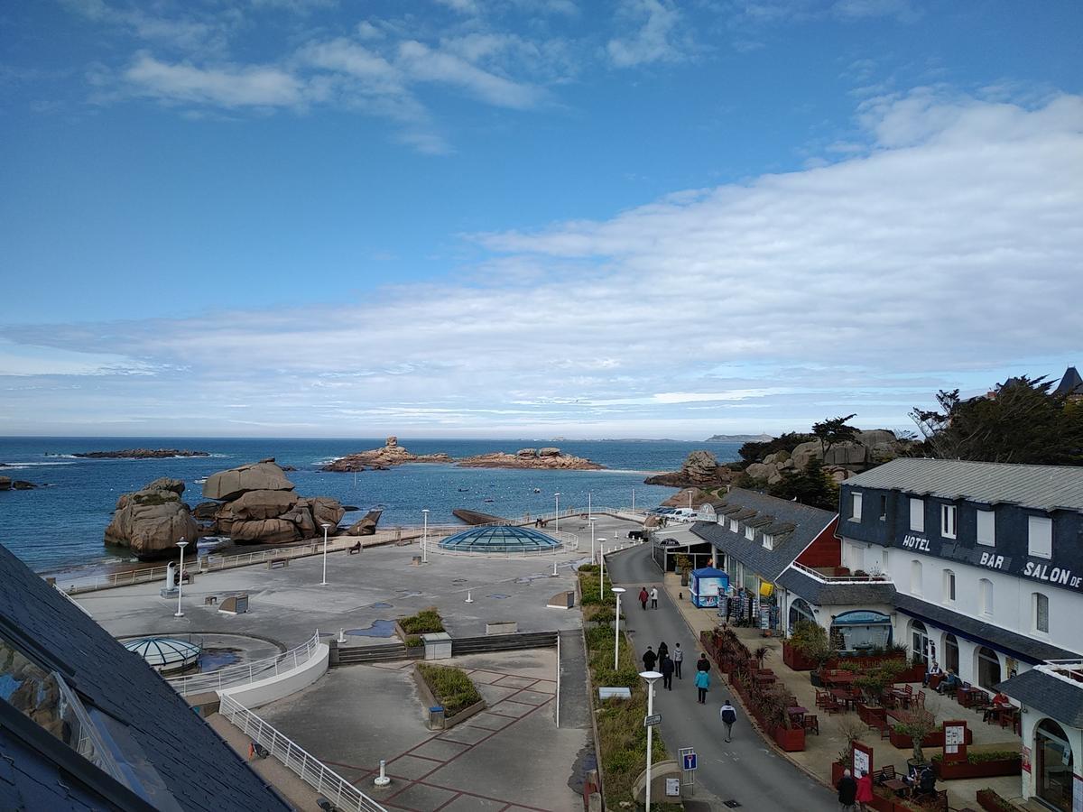 Hotel De La Mer Trégastel Buitenkant foto